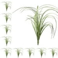 thumbnail image 1 of 10Pcs/Set Realistic Artificial Grass Exquisite Vivid Plastic Delicate Simulation Grass for Home Autumn Green, 1 of 7