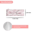 thumbnail image 4 of Zufioo Christmas Snowflakes Baby Headbands Hair Bow Elastics for Baby Girls Newborn Infant Toddlers Kids, 4 of 5