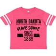 thumbnail image 3 of Inktastic North Dakota Awesome Since 1889 Boys or Girls Toddler T-Shirt, 3 of 5
