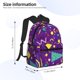 thumbnail image 2 of Disketp Retro 80s Style Mochila Ligera Clásica con Múltiples Bolsillos, Mochila Casual para Hombre y Mujer, Ideal para Escuela, Trabajo y Viajes, 2 of 6