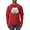 Red, variant on Bichron Dog Animal Lover Mens Long Sleeve Shirt