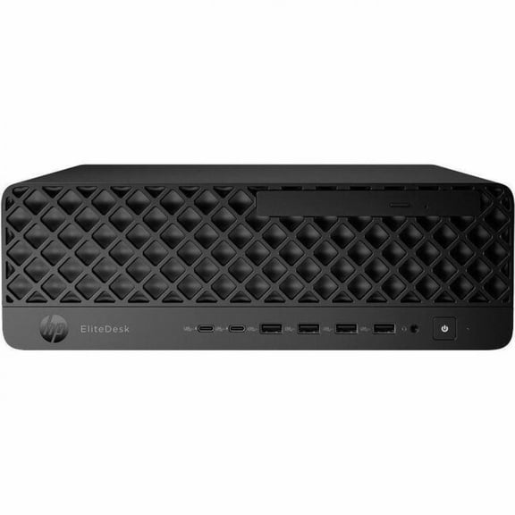 HP EliteDesk 8 G1i Desktop Computer - Intel Core Ultra 5 235 - vPro Technology - 16 GB - 512 GB SSD - Small Form Factor - Jack Black - Smart Buy - Intel Q870 Chip - Windows 11 Pro - Intel DDR5 SDRA...