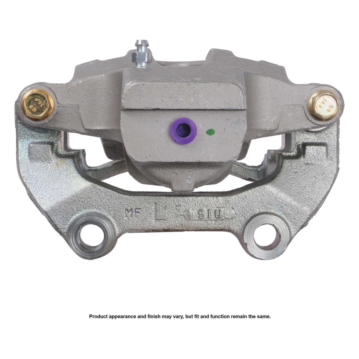 Remanufactured Cardone Cardone or OEF3 Brake Caliper, Unloaded w/Bracket Fits select: 2002-2009 CHEVROLET TRAILBLAZER, 2002-2009 GMC ENVOY