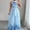Blue, variant on Maxi Dress Plus Size Business Breathable Regular Fit Dinner Dress Summer 2026 Sleeveless Modest Dresses for Women Vacation for Business and Casual XL