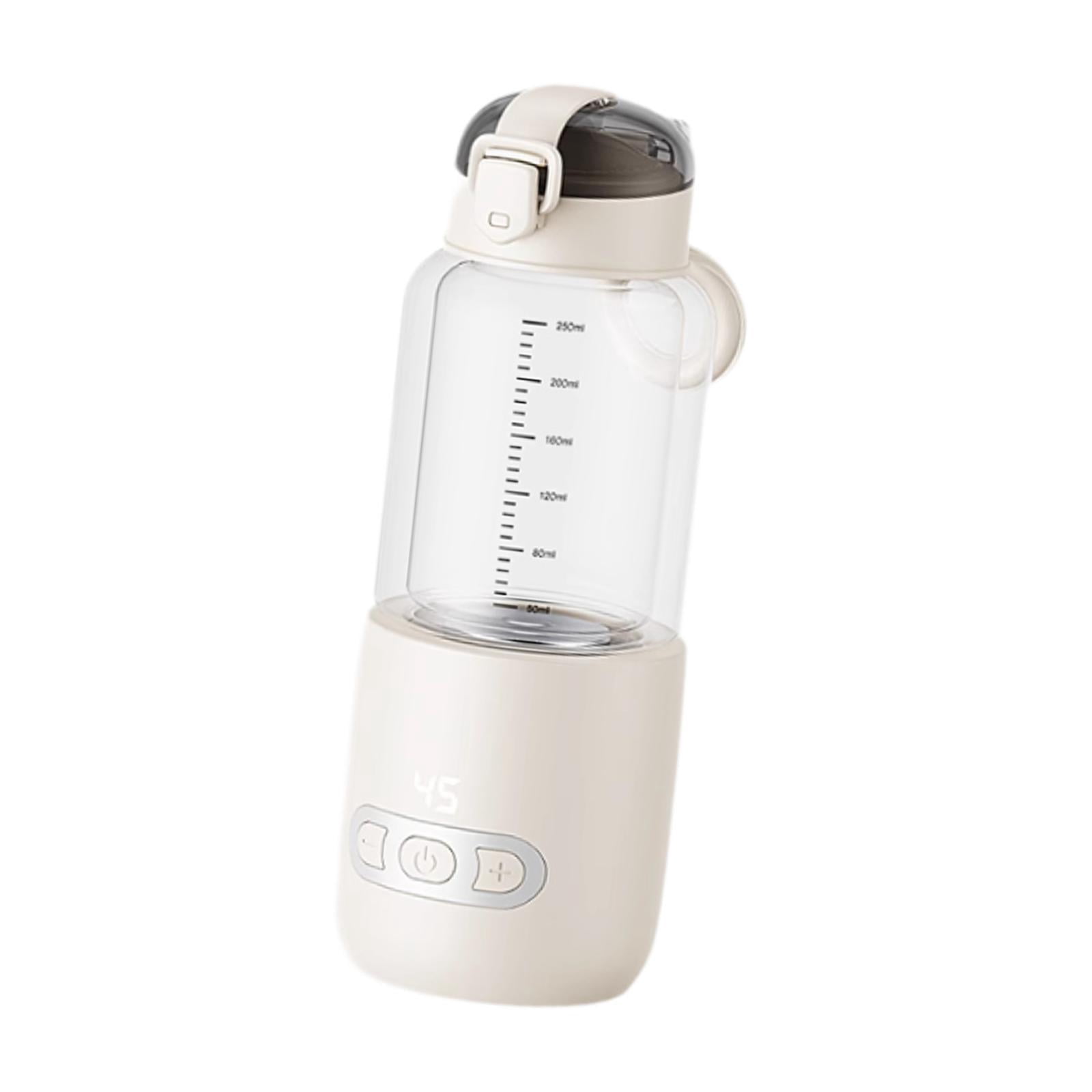 Baoblaze Portable Bottle Warmer Accurate Temperature Control Baby Milk Bottle Outdoors Ca beige 250ml