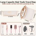 thumbnail image 3 of Bolso de viaje para herramientas de cabello BAREFOOT CARIBOU de 39 cm resistente al calor, 3 of 8