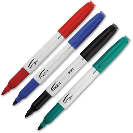 White Bullet Tip - Bullet Tip Dry-erase Whiteboard Marker Set