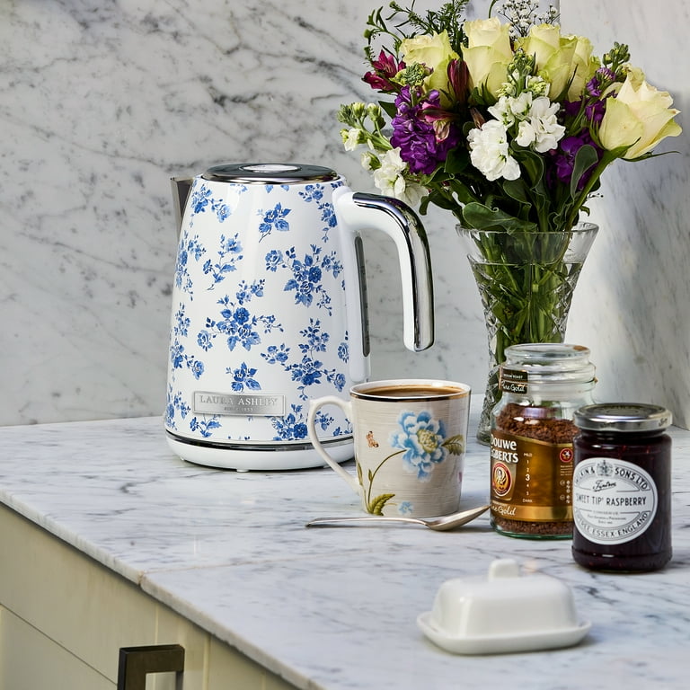 Laura Ashley Electric Jug Kettle, China Rose, Cordless
