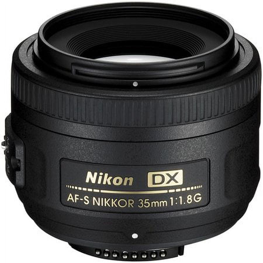 Nikon D5600 DSLR Camera + Nikon AF-S DX NIKKOR 35mm f/1.8G Lens +
