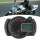 thumbnail image 4 of Odómetro de motocicleta ANGGREK Pantalla de velocidad Tacómetro Universal Resistente al agua, 4 of 7