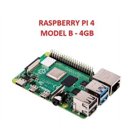 Raspberry PI 4 Model B 4GB QuadCore 64bit Motherboard Computer NEW (4GB VERSION)