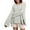 Grey, variant on Women Sweaters, Crew Neck Sweaters for Women, Loose Solid Color Pullover, Flared Design for Casual Comfort