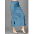 thumbnail image 5 of Trendmalls Lycra Spendex Saree Shapewear Petticoat for Women-P01-Blue ice, 5 of 6