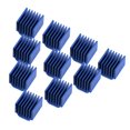 thumbnail image 2 of 10pcs 3D Printer Heatsink Kit Aluminum Stepper Motor Driver Heatsink Cooling Fin Cooler Heat Sink Cooling with Back Glue for 3D Printer Stepper Motor Driver Module, 2 of 7