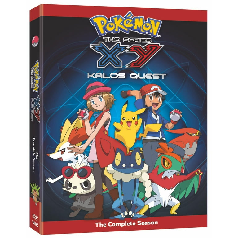 SDS, Pokemon The Series XY Kalos Quest DVD, Complete Season, Anime