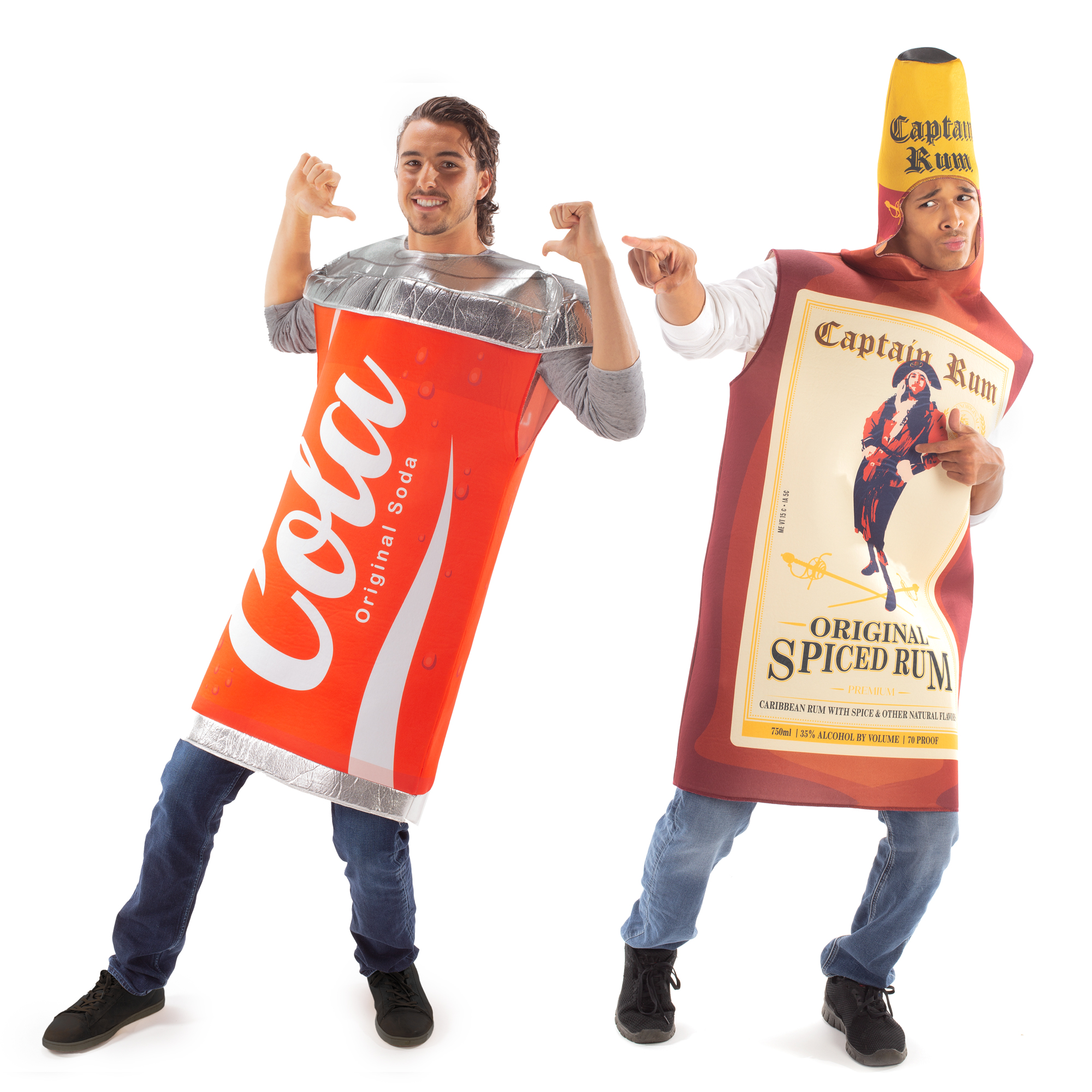 Captain and coke costume