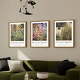 thumbnail image 2 of 3pcs Unframed Canvas Poster, Modern Art, Colorful Wildflower Prints, Rustic Garden Art, For Bedroom Living Room Corridor, Wall Art, Wall Decor, Winter Decor, Room Decoration, 2 of 4