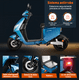 thumbnail image 5 of Motobici Eléctrica Honey Whale i009 Azul HONEY WHALE I009, 5 of 5