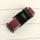 thumbnail image 4 of Correas de equipaje BRI ajustables con bloqueo codificado Paquete de 2 rojo y gris 2 m, 4 of 4