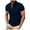 Dark Blue, variant on Akiihool Polo Tees for Men Men's Short Sleeve Solid Stretch Cotton Pique Polo Shirt for Summer (Navy,XXXL)