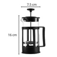 thumbnail image 2 of Set de Cafetera Prensa Francesa 350ml De Acero Inoxidable 2 Piezas, 2 of 5