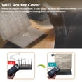 thumbnail image 2 of WIFI Router Cover, Copper Nickel Fiber Cover WIFI Radiation Blocker, WIFI Guard for Most Routers with/without Antenna, 2 of 6