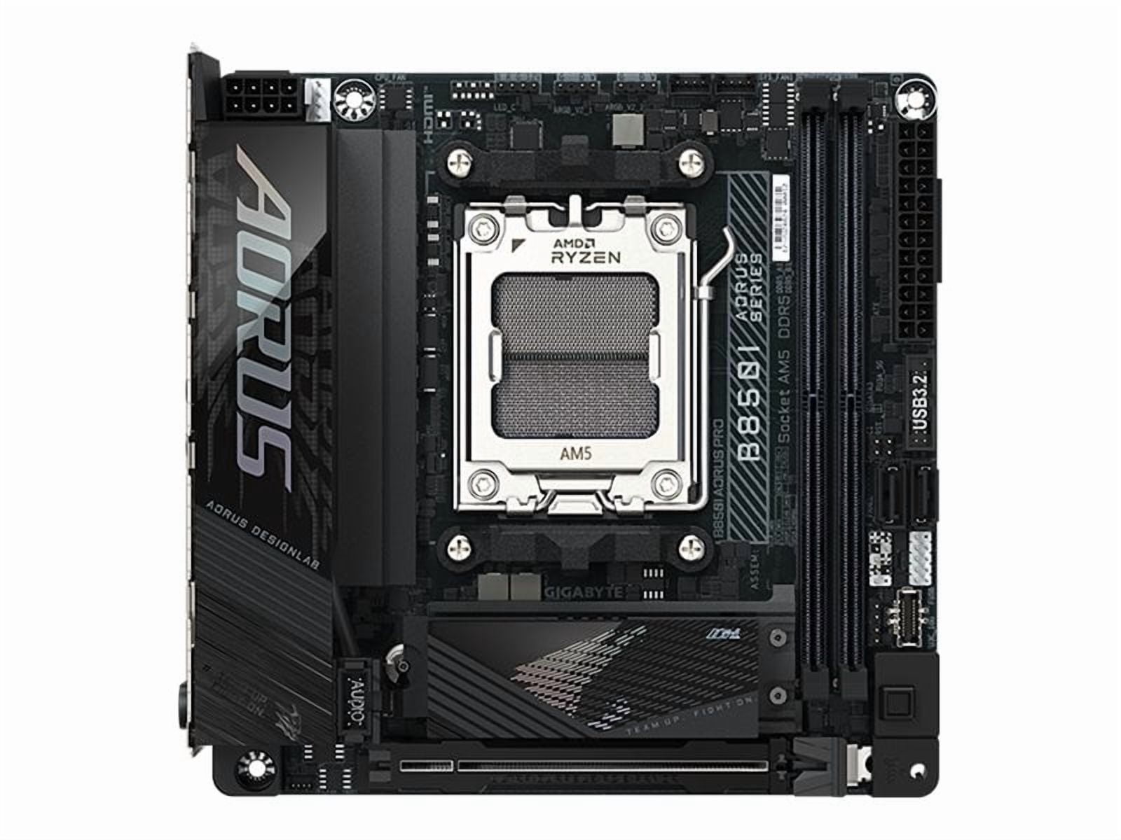 GIGABYTE A620I AX AM5 AMD Mini-ITX Motherboard, DDR5, M.2, PCIe