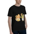 thumbnail image 2 of Bingfone Sunflower Gnomes 5 Men'S Loose Fit Short-Sleeve Pocket T-Shirt, 2 of 7