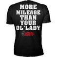 thumbnail image 2 of Lethal Threat More Mileage Mens Short Sleeve T-Shirt Black 4XL, 2 of 3