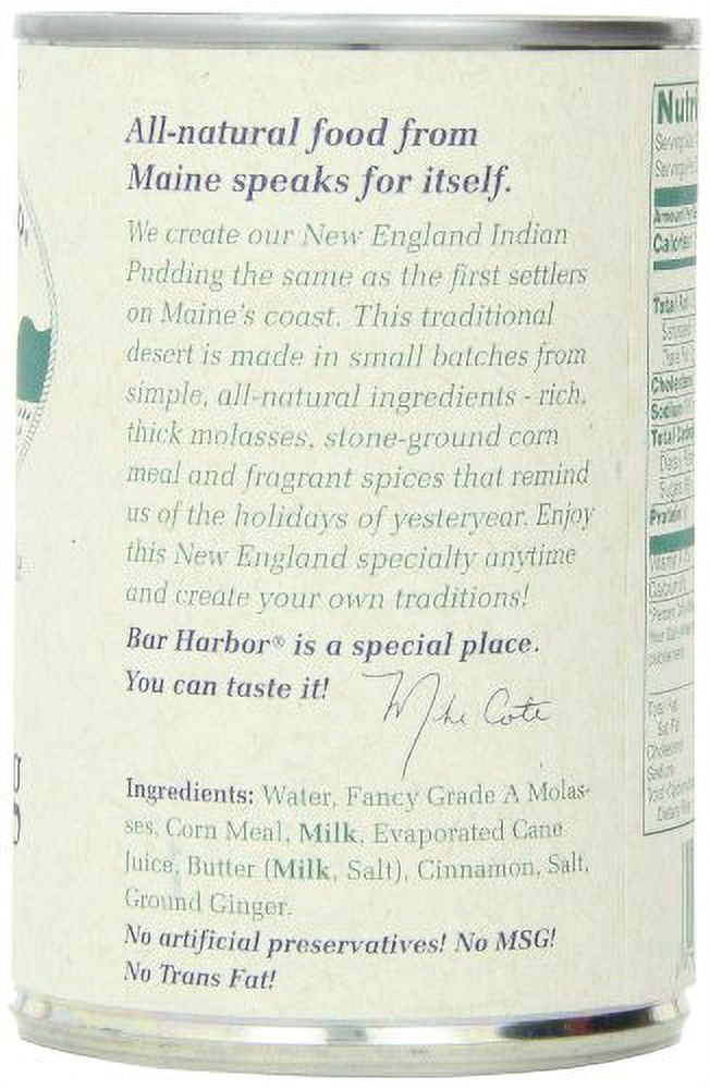 Bar Harbor All Natural Indian Pudding, 15.5-Ounce Cans (Pack of 6)
