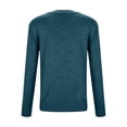 thumbnail image 5 of Arlun Women's Lightweight Cashmerel Sweaters Crewneck Long Sleeve Pullover Tops Solid Color Knit Loose Soft Cozy Thin Fall Winter Base Layer Sweater 2026 Navy L, 5 of 7