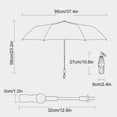 thumbnail image 2 of Baby Stroller Universal Sunshade Umbrella Black Glue Umbrella Uv Resistant Children's Stand Foldable Umbrella, 2 of 2