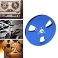 thumbnail image 1 of 1/4 5 Inch Aluminum Alloy Tape Reel Universal Opening for Sound Tape Takeup NAB Flange 3 Hole Design, 1 of 7