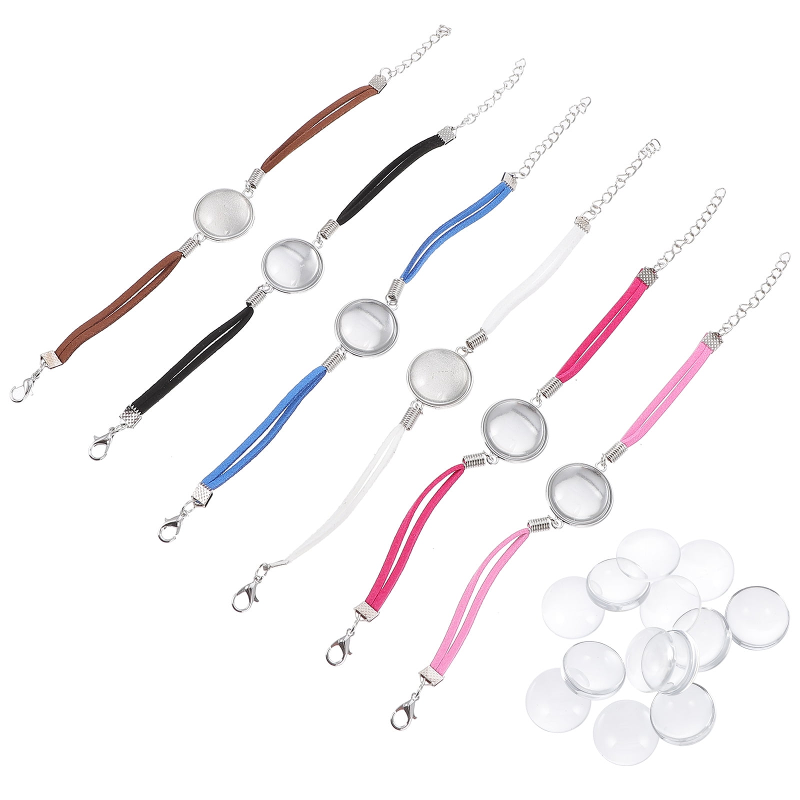 MLINS  12 Sets Thermal Transfer Bracelet Accessories Making Kit Daily Wear Jewelry