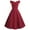 Red, variant on EGNMCR Evening Gowns for Women, Formal Dresses for Women, Women's Cocktail Dresses Sleeveless Round-Neck Dress Women's Summer Off Shoulder V Neck Vintage Solid Women Dress