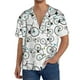thumbnail image 1 of Fotbe Bicycle Camisa Estampada de Manga Corta para Hombre, Casual de Verano, Estilo Playero, Sin Arrugas-Large, 1 of 5