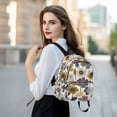 thumbnail image 6 of FORMRS Mini Backpack Purse for Women Travel Daypack Casual Shoulder Bag, Colorful Floral, 6 of 7