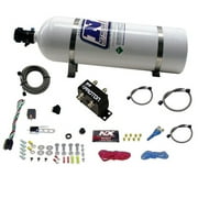 Angle View: Nitrous Express 20421-15 Proton Plus Nitrous System with 15lb. Bottle