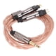thumbnail image 1 of Cable para auriculares Sennheiser, Cable para auriculares con conector recto chapado en oro de 3,5mm para HD414 HD650 HD600 HD580 HD565, 1 of 5