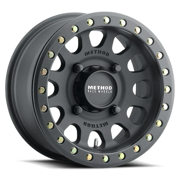 15x10 Method MR401 Matte Black UTV BEADLOCK Wheel 6x5.5 (25mm)