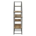 thumbnail image 6 of Weston Home Octavius Matte Black Finish Metal Round Bookcase, 6 of 10