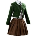 thumbnail image 4 of Cosplay Life Danganronpa Fujisaki Chihiro Cosplay Costume - Manga and Anime Character Merch School Uniform Outfit For Women (M), 4 of 7