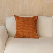 suxuMhao Decorative Throw Pillow-18×18 IN Off Orange Brown, Decorative Sofa Pillows Couch Throw Pillows for Living Room,Bed Pillows Decorative Soft Polyester PP Cotton Filled Accent Pillow (1 Piece)