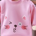 thumbnail image 4 of NOLDARES Toddler Boys Pajamas Set 2Pcs Long Sleeve Cotton Print Top and Pants Soft Sleepwear Pjs Jammies Fall Winter 6-12 Months 12-24 Months 2t 3t 4t 5t 6t 7t 8t 9t Children,Pink,9-10 Y, 4 of 4