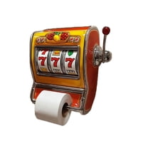 Rirozkan Toilet Paper Rack, Vending Machine Style Toilet Paper Holder, Decorative Bathroom Organizer, Novelty Tissue Dispenser for Home, Office and Bathroom Decor, Multicolor