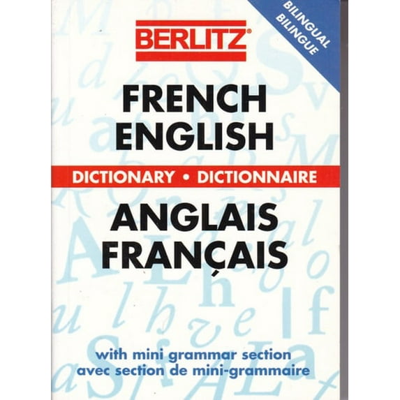 Pre-Owned Berlitz French-English Dictionary (Berlitz Bilingual Dictionaries) (Paperback) 2831509939 9782831509938