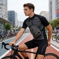 thumbnail image 6 of Crossbody Chest Bag Waterproof Sling Backpack Lightweight Multi Pocket Anti Splash Shoulder Bag Travel Sports Organizer For Hiking Camping Cycling Work Outdoor Daily Carry Use, 6 of 6