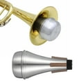 thumbnail image 2 of Portable Trumpet Mute Silencers Aluminum Dampener for Small Trumpet Perfect for Practice Effective Sound Silencers, 2 of 8