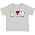 thumbnail image 3 of Inktastic Peace Love Westies Boys or Girls Toddler T-Shirt, 3 of 5