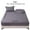 Dark Gray, variant on UPONRAY Full Mattress Protector, Quilted Waterproof Mattress Protector with Deep Pocket up to 12 Inches, Soft Breathable Noiseless Bed Pad Topper, Queen Bed Cover for Home, Bedroom, Hotel (Black)